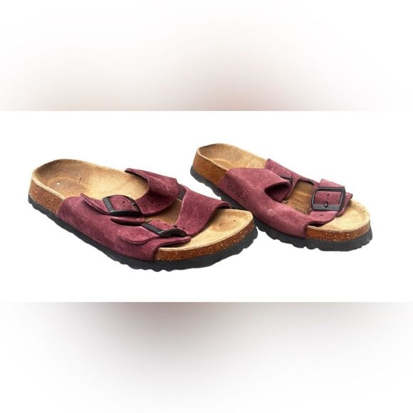 Birkenstock Shoes - BIRKENSTOCK | Betula Plum Arizona burgundy 6